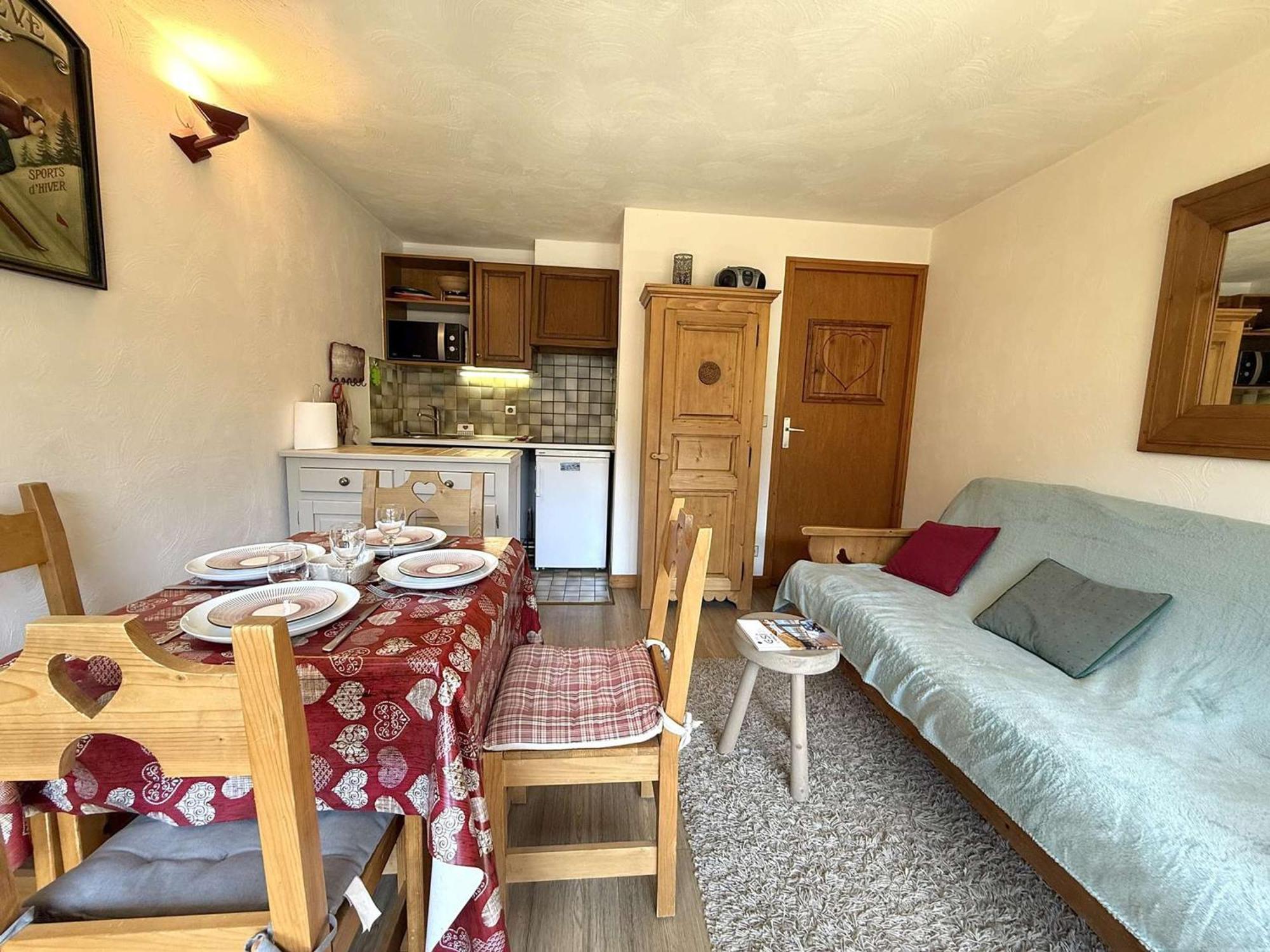 Studio Cabine A Praz-Sur-Arly - 4 Pers, Parking, Proche Centre Et Pistes - Fr-1-603-32 المظهر الخارجي الصورة