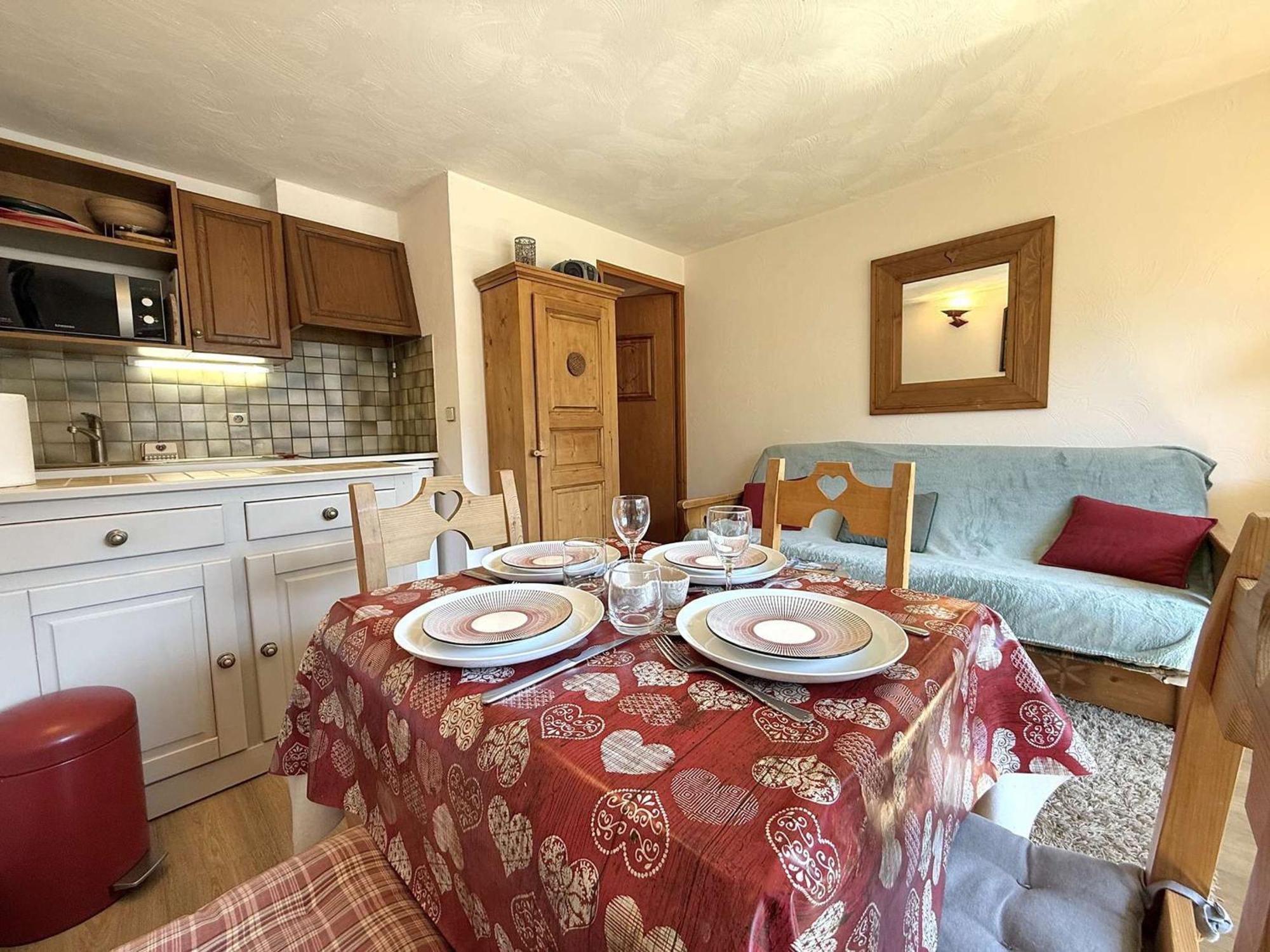 Studio Cabine A Praz-Sur-Arly - 4 Pers, Parking, Proche Centre Et Pistes - Fr-1-603-32 المظهر الخارجي الصورة